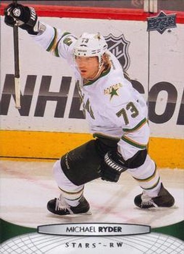 #396 Michael Ryder - Dallas Stars - 2011-12 Upper Deck Hockey