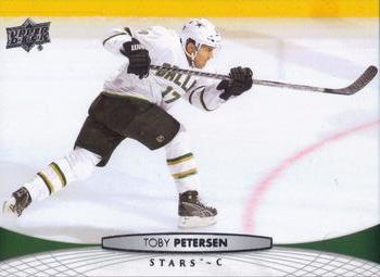 #397 Toby Petersen - Dallas Stars - 2011-12 Upper Deck Hockey