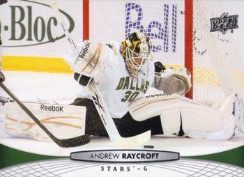 #399 Andrew Raycroft - Dallas Stars - 2011-12 Upper Deck Hockey