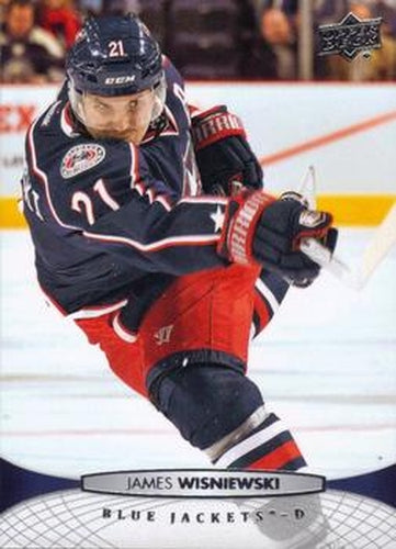 #405 James Wisniewski - Columbus Blue Jackets - 2011-12 Upper Deck Hockey