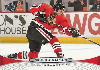 #414 Niklas Hjalmarsson - Chicago Blackhawks - 2011-12 Upper Deck Hockey