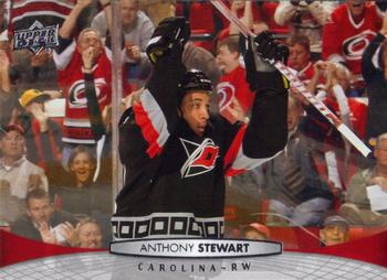 #416 Anthony Stewart - Carolina Hurricanes - 2011-12 Upper Deck Hockey