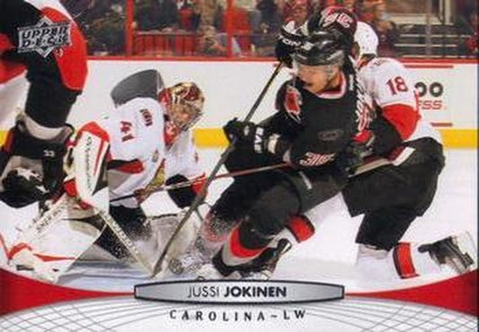 #417 Jussi Jokinen - Carolina Hurricanes - 2011-12 Upper Deck Hockey