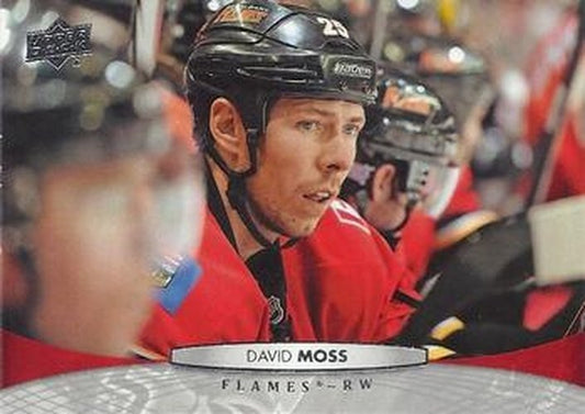 #424 David Moss - Calgary Flames - 2011-12 Upper Deck Hockey