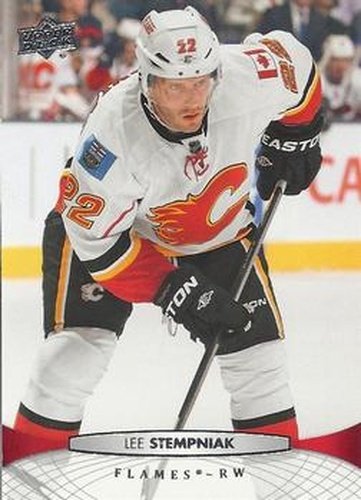 #425 Lee Stempniak - Calgary Flames - 2011-12 Upper Deck Hockey