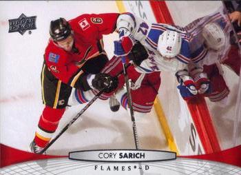 #428 Cory Sarich - Calgary Flames - 2011-12 Upper Deck Hockey