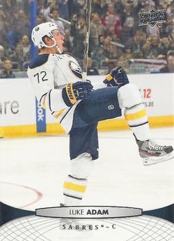 #431 Luke Adam - Buffalo Sabres - 2011-12 Upper Deck Hockey