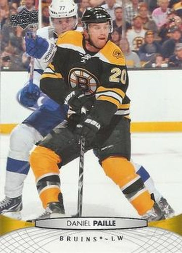 #439 Daniel Paille - Boston Bruins - 2011-12 Upper Deck Hockey