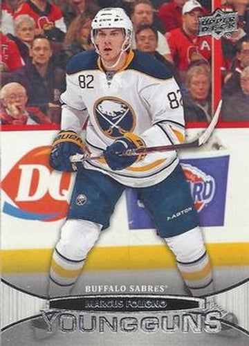 #456 Marcus Foligno - Buffalo Sabres - 2011-12 Upper Deck Hockey