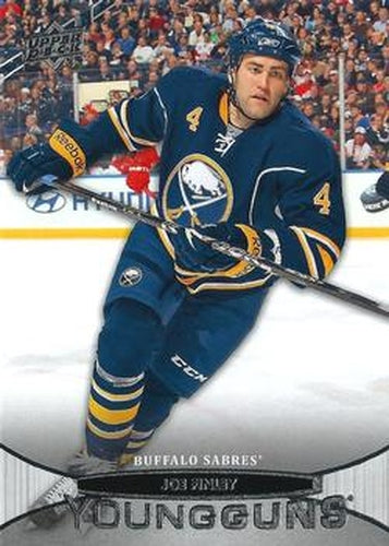 #457 Joe Finley - Buffalo Sabres - 2011-12 Upper Deck Hockey