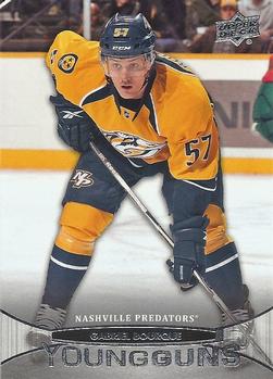 #477 Gabriel Bourque - Nashville Predators - 2011-12 Upper Deck Hockey