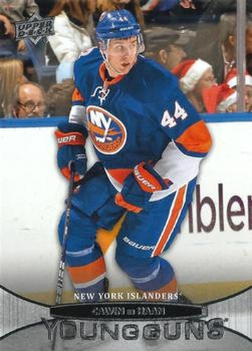 #483 Calvin de Haan - New York Islanders - 2011-12 Upper Deck Hockey