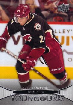 #491 Andy Miele - Phoenix Coyotes - 2011-12 Upper Deck Hockey