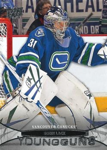 #497 Eddie Lack - Vancouver Canucks - 2011-12 Upper Deck Hockey