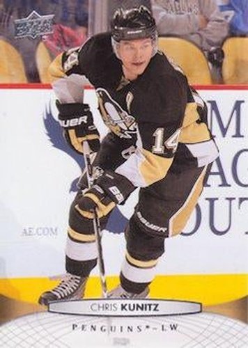 #49 Chris Kunitz - Pittsburgh Penguins - 2011-12 Upper Deck Hockey