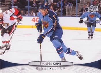#4 Evander Kane - Winnipeg Jets - 2011-12 Upper Deck Hockey
