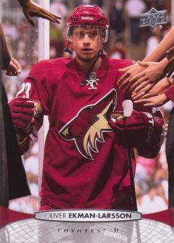 #57 Oliver Ekman-Larsson - Phoenix Coyotes - 2011-12 Upper Deck Hockey