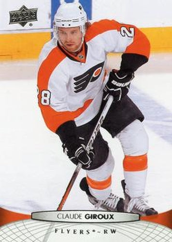 #59 Claude Giroux - Philadelphia Flyers - 2011-12 Upper Deck Hockey
