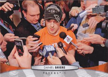 #61 Daniel Briere - Philadelphia Flyers - 2011-12 Upper Deck Hockey