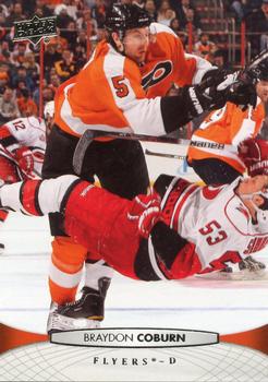 #64 Braydon Coburn - Philadelphia Flyers - 2011-12 Upper Deck Hockey