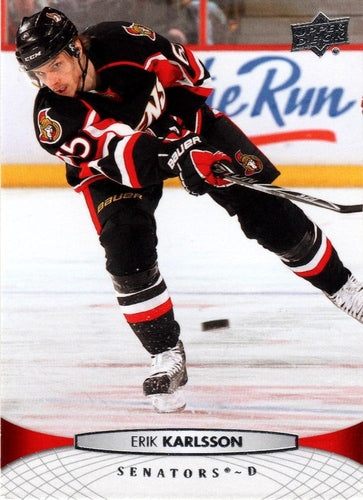 #68 Erik Karlsson - Ottawa Senators - 2011-12 Upper Deck Hockey