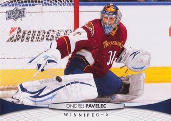 #6 Ondrej Pavelec - Winnipeg Jets - 2011-12 Upper Deck Hockey