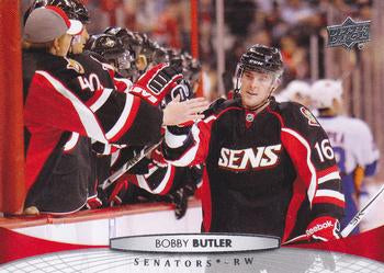#71 Bobby Butler - Ottawa Senators - 2011-12 Upper Deck Hockey