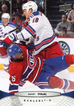 #74 Marc Staal - New York Rangers - 2011-12 Upper Deck Hockey