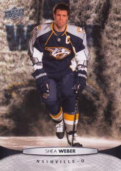 #97 Shea Weber - Nashville Predators - 2011-12 Upper Deck Hockey