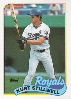#596 Kurt Stillwell - Kansas City Royals - 1989 Topps Baseball