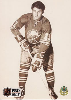 #596 Gilbert Perreault - 1991-92 Pro Set Hockey