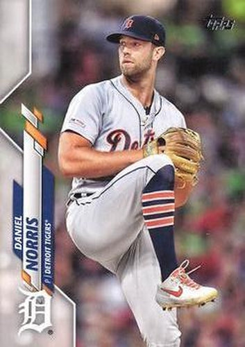 #596 Daniel Norris - Detroit Tigers - 2020 Topps Baseball