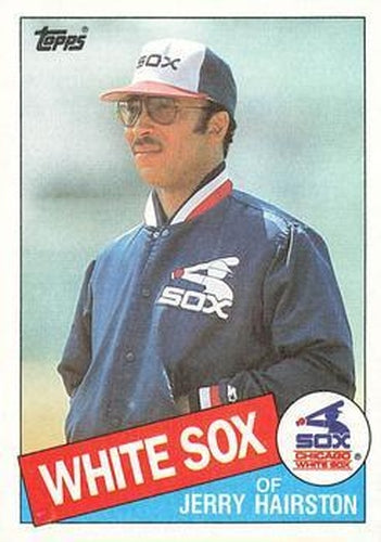#596 Jerry Hairston - Chicago White Sox - 1985 Topps Baseball