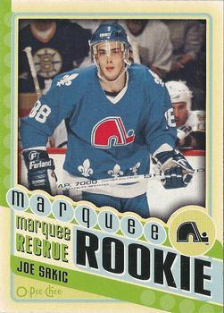 #596 Joe Sakic - Quebec Nordiques - 2012-13 O-Pee-Chee Hockey