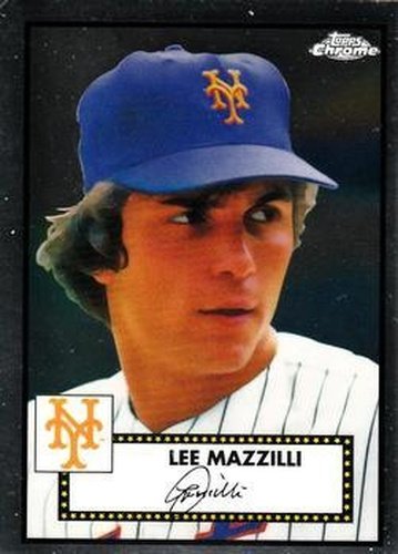 #596 Lee Mazzilli - New York Mets - 2021 Topps Chrome Platinum Anniversary Baseball