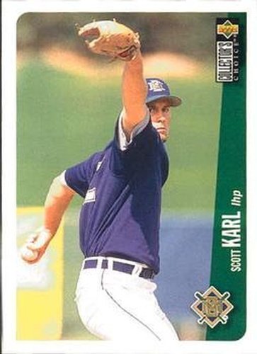 #596 Scott Karl - Milwaukee Brewers - 1996 Collector's Choice Baseball