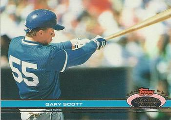#596 Gary Scott - Chicago Cubs - 1991 Stadium Club Baseball