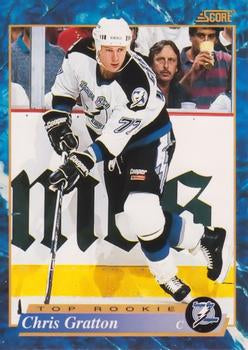 #596 Chris Gratton - Tampa Bay Lightning - 1993-94 Score Canadian Hockey
