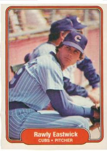 #596 Rawly Eastwick - Chicago Cubs - 1982 Fleer Baseball