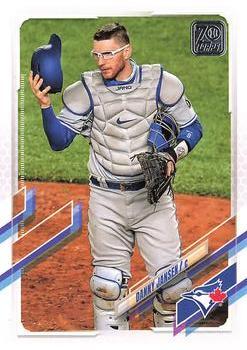 #597 Danny Jansen - Toronto Blue Jays - 2021 Topps Baseball