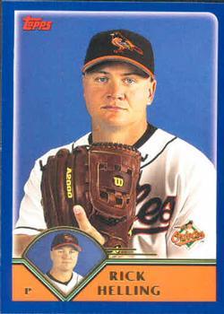 #597 Rick Helling - Baltimore Orioles - 2003 Topps Baseball