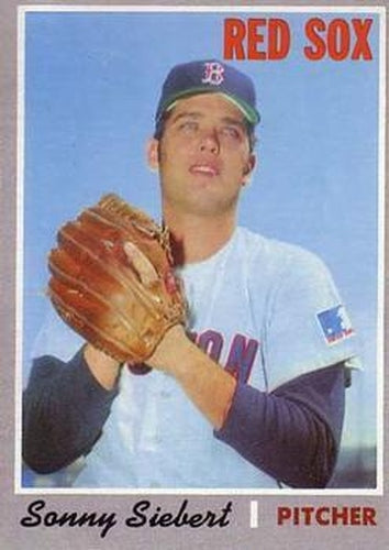 #597 Sonny Siebert - Boston Red Sox - 1970 Topps Baseball