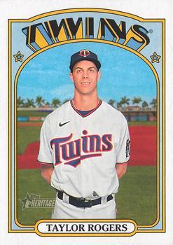 #597 Taylor Rogers - Minnesota Twins - 2021 Topps Heritage Baseball