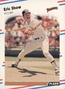 #597 Eric Show - San Diego Padres - 1988 Fleer Baseball