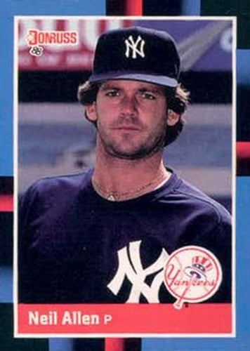 #597 Neil Allen - New York Yankees - 1988 Donruss Baseball