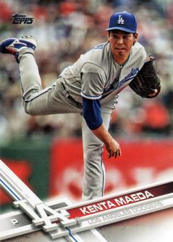 #597a Kenta Maeda - Los Angeles Dodgers - 2017 Topps Baseball