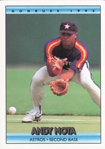 #598 Andy Mota - Houston Astros - 1992 Donruss Baseball