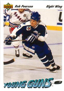 #598 Rob Pearson - Toronto Maple Leafs - 1991-92 Upper Deck Hockey