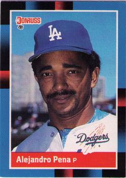#598 Alejandro Pena - Los Angeles Dodgers - 1988 Donruss Baseball
