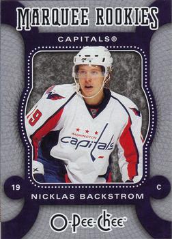 #598 Nicklas Backstrom - Washington Capitals - 2007-08 O-Pee-Chee Hockey